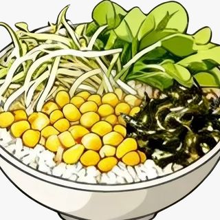 84 BIBIMBAP VEGETARIANO €10.90