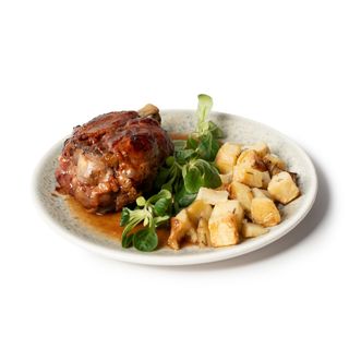 Stinco di Maiale in salsa barbecue