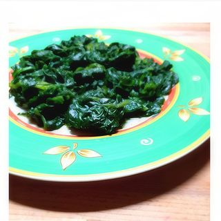 spinaci cotti al vapore e gratinati