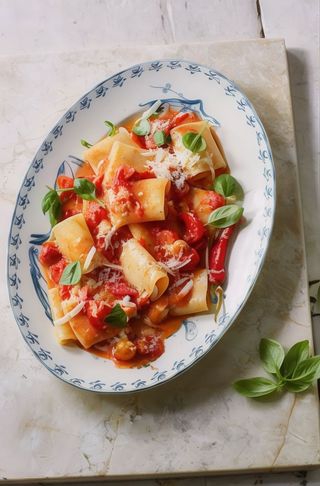 Paccheri allo scarpariello