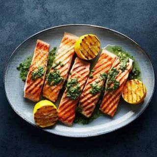 154. Salmone alla griglia