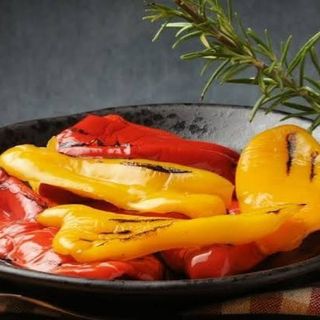 165. Peperoni alla griglia