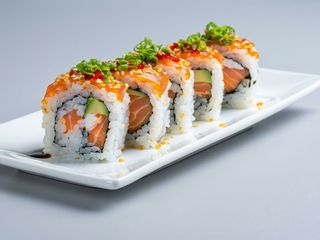 37. Spicy salmone roll - 8 pezzi