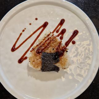 38. Chashu onigiri