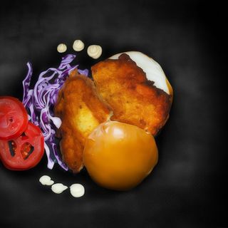 Hamburger Harley Quinn CON PATATINE