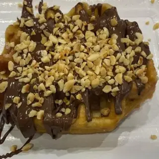 Waffle con nutella