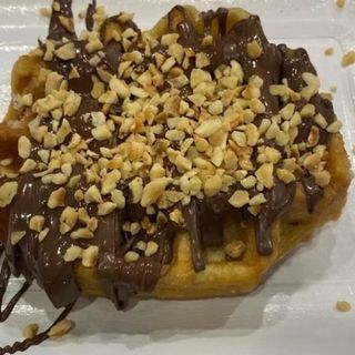 Waffle con nutella
