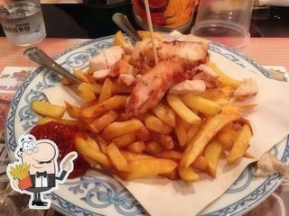 Patatine con porchetta di Ariccia