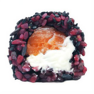 112- Black sake Philadelphia roll - 4 pezzi