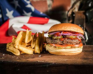 Classic USA burger