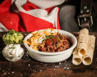 Fajitas di Chili con Carne