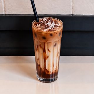 Coconut mocha latte