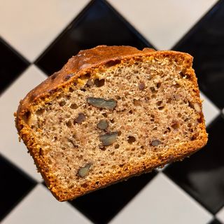 Banana bread vegano con sciroppo d’acero e noci pecan - New
