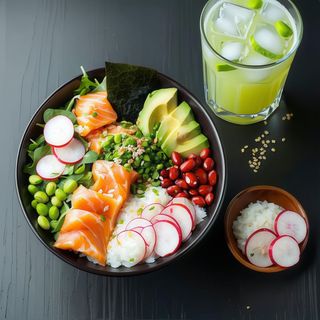 Pokè grande + bibita a scelta