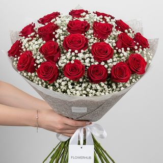 33 rose rosse