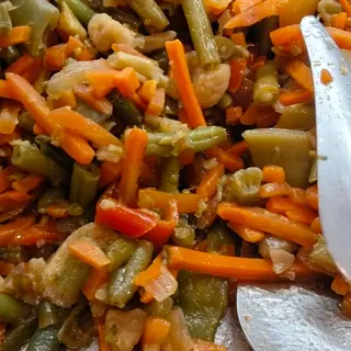 Verdurine saltate alla soia