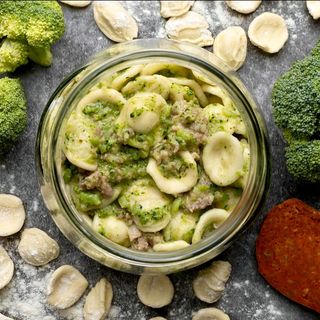 Orecchiette con Broccoli, Salsiccia e 'Nduja