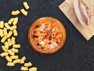 Maccheroncini Rigati all'Amatriciana
