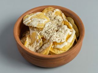 Patata chips cacio e pepe