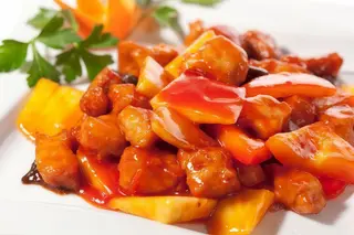 70. Maiale in salsa agrodolce