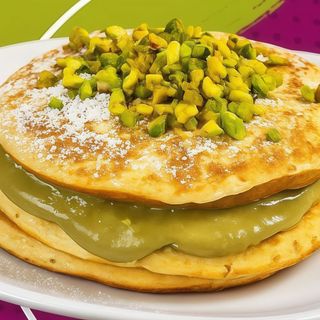 Pancakes special Galak pistacchio