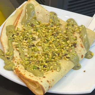 Crepes special Galak pistacchio