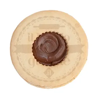 occhio di bue al cioccolato
