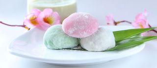 Mochi con panna 3 pezzi