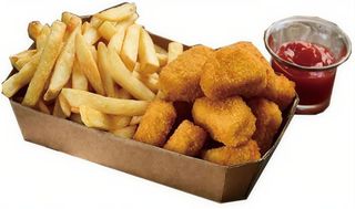 Fish nuggets & chips