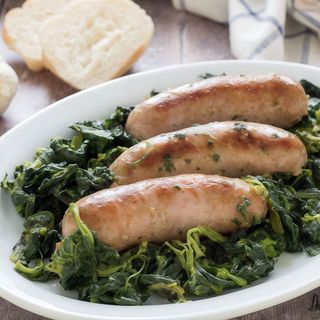 Salsiccia di maiale e friarielli napoletani
