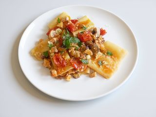 Pacchetti pesce spada e melanzane