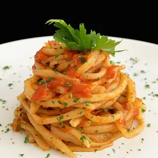 Pici all'aglione della Valdichiana