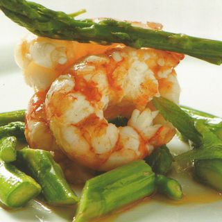 335..GAMBERI CON ASPARAGI