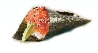 218 Temaki salmone piccante