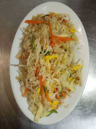 34. Riso con verdure miste