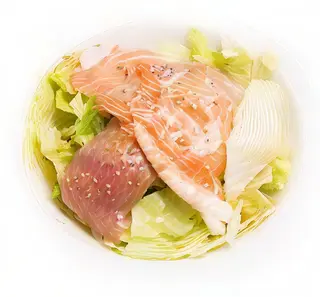 32. Sashimi salad