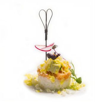 45.Salmon tartar plus