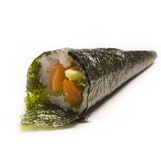 61.Temaki spicy salmon - 1 pezzo