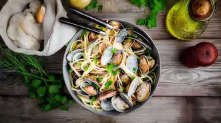 Spaghetti con vongole