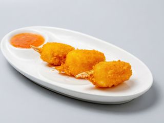 35. Chele di granchio fritti