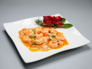 233. Gamberi in salsa piccante