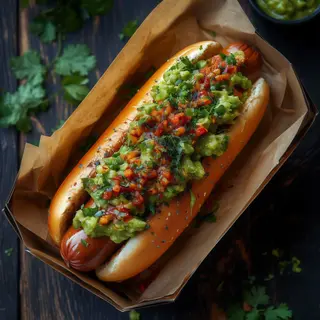 Menù hot dog Texas