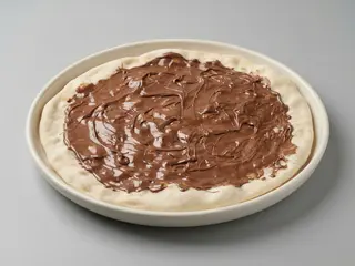 Pizza alla Nutella senza glutine