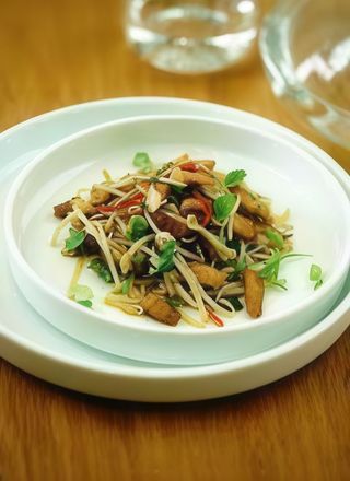 168. Fesa di vitello con germogli di soia