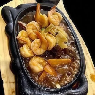 37A. Gamberetti alla piastra co