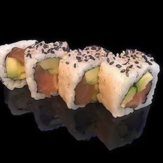 124. Sake uramaki Salmone, avocado -  4 pezzi