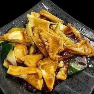 99. Tofu in salsa d'ostrica