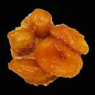 88. Frutta caramellata mela, ananas, banana