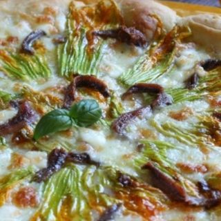 Fiori di zucca e Alici