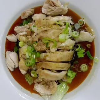 105 Pollo al vapore 葱油鸡